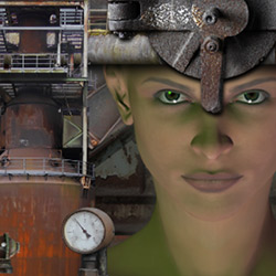 html5 Steampunk Factory